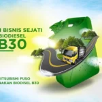 Truk Biodiesel Mitsubishi FUSO Siap Konsumsi BBM B30