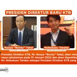 Presiden Direktur Baru PT. Krama Yudha Tiga Berlian Motors