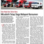 Libur Natal dan Tahun Baru Mitsubishi Tetap Siaga Melayani Konsumen