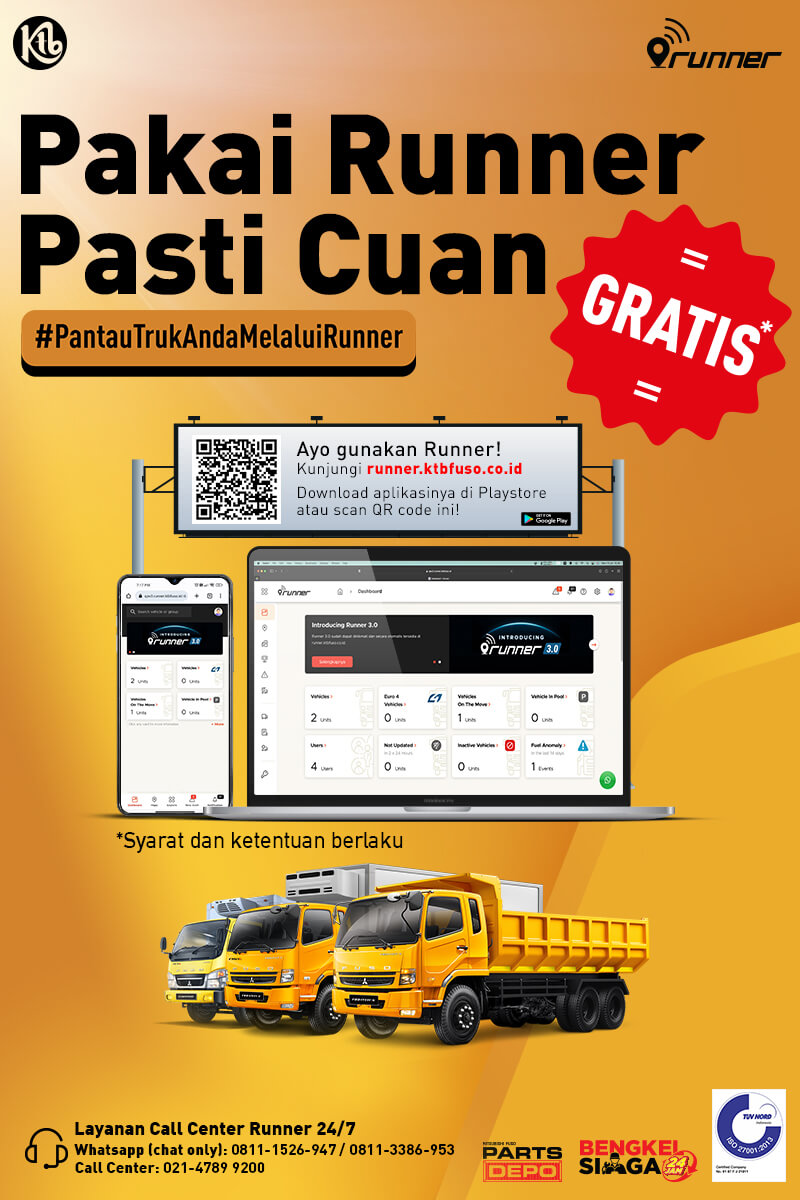 pakai runner pasti cuan