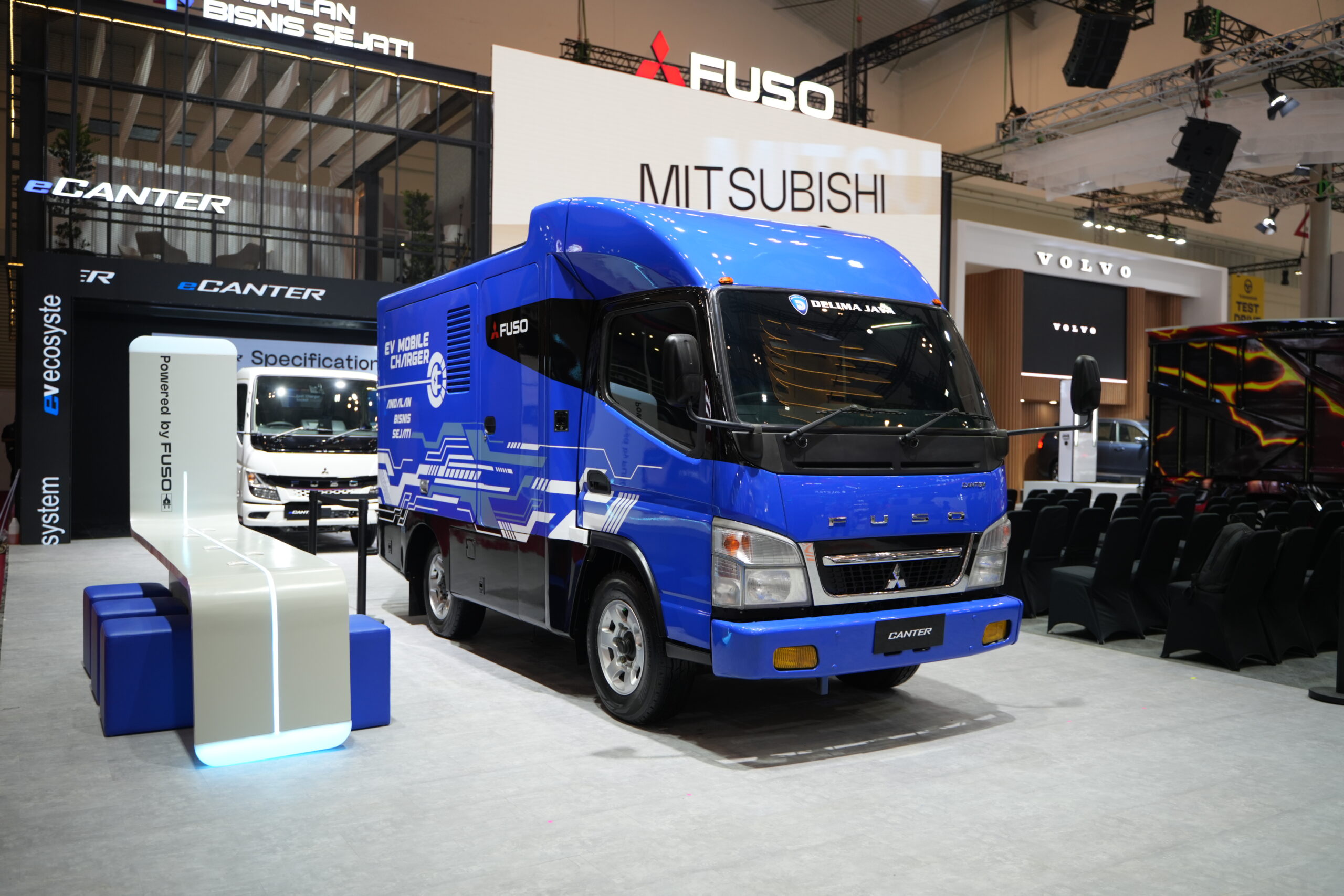 Mitsubishi Fuso Memperkenalkan Ekosistem Pendukung Truk Listrik eCanter di GIIAS 2025